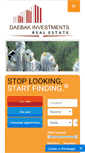 Mobile Screenshot of daebakinvestments.com